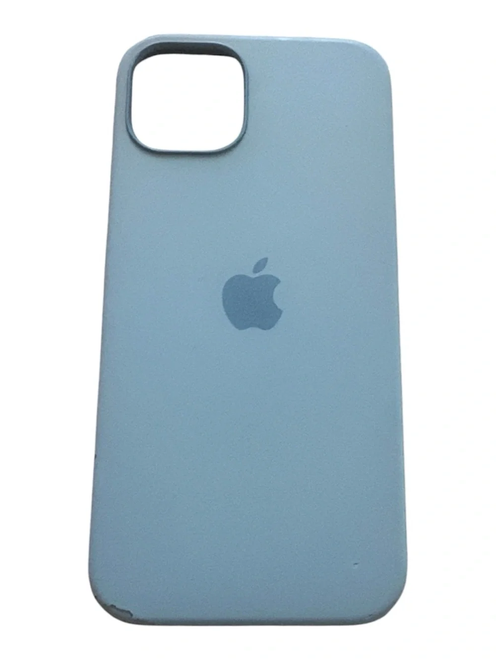 Apple iPhone 15 or 13 Blue Silicone Case with MagSafe